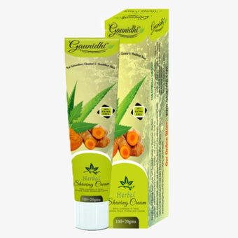 Gaunidhi Herbal Herbal Shaving Cream (120 Gm*2) Pack Of 2