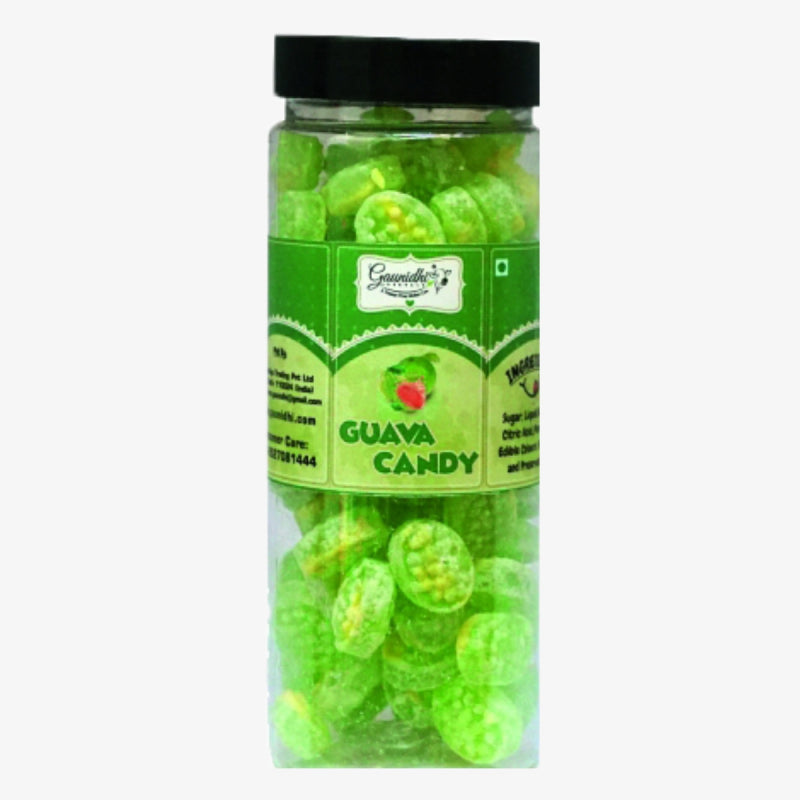Home Made Guava Candy (200 Gm*2) Jar Pack Of 2