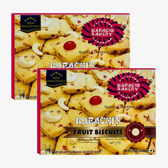 Karachi Fruit Biscuit (Pack Of 2) 2*400 Gm