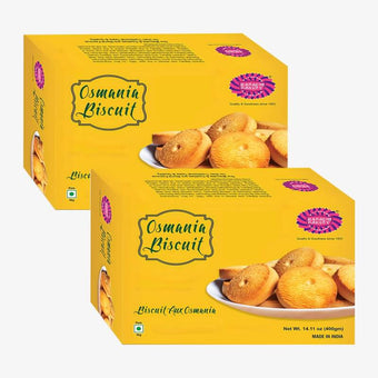 Karachi Osmania Biscuits (Pack Of 2) 2*400 Gm