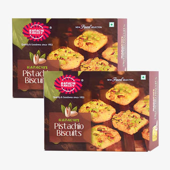 Karachi Pistachio Biscuit (Pack Of 2) 2*400 Gm