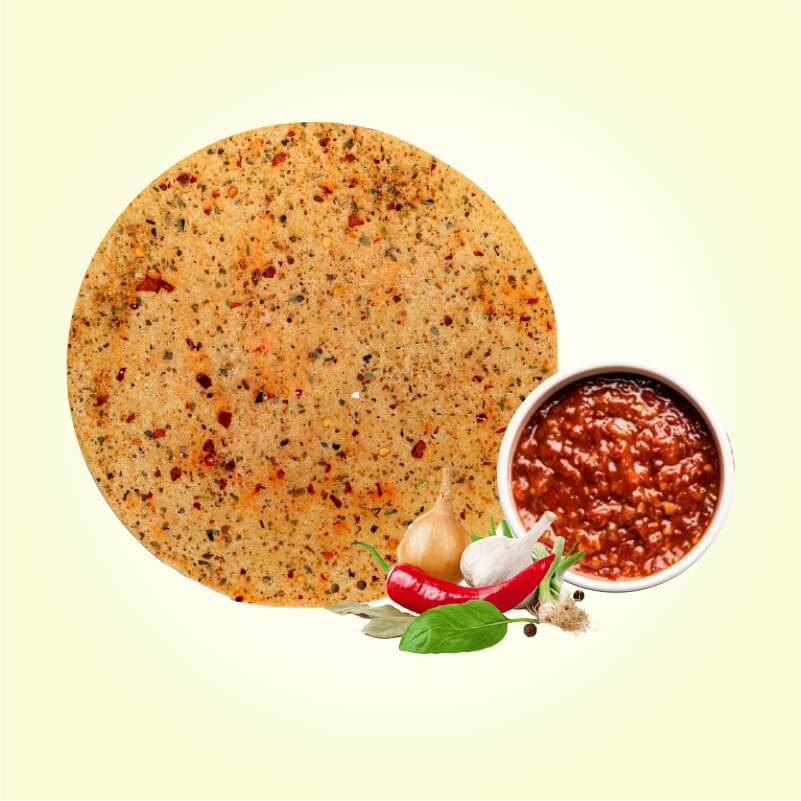 Chinese Khakhra Combo 3* 200Gm In 1 Pack  ( Peri Peri, Achari, Schezwan )