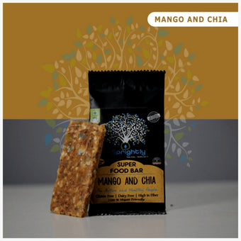 Sprightly Mango Chia Bar (40Gm*2) Pack Of 2