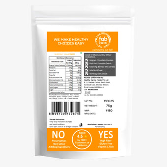 FabBox Mix Fruit Chaat 75 Gm