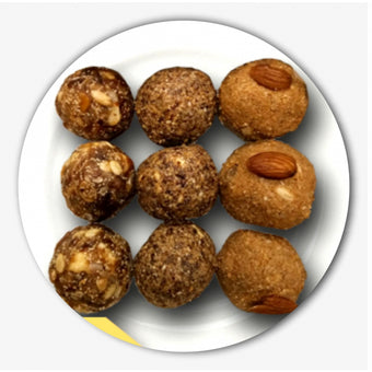 The Malwa Mix Til Dryfruit Laddu 350 Gm