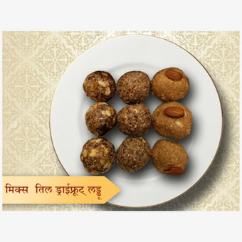 The Malwa Mix Til Dryfruit Laddu 350 Gm