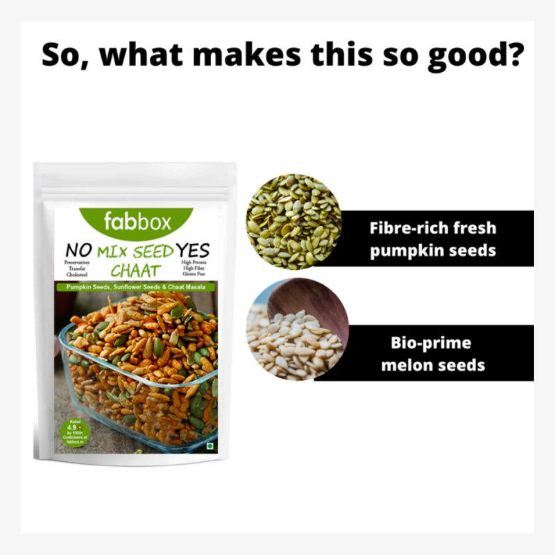 FabBox Mixed Seed Chaat 160 Gm
