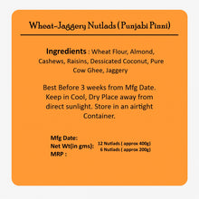 Motia's Nutlads Home Made Traditional Wheat Laddu (Punjabi Pinni)-Jaggery