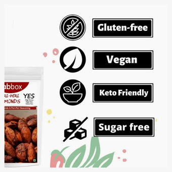 FabBox Peri Peri Almonds 70 Gm