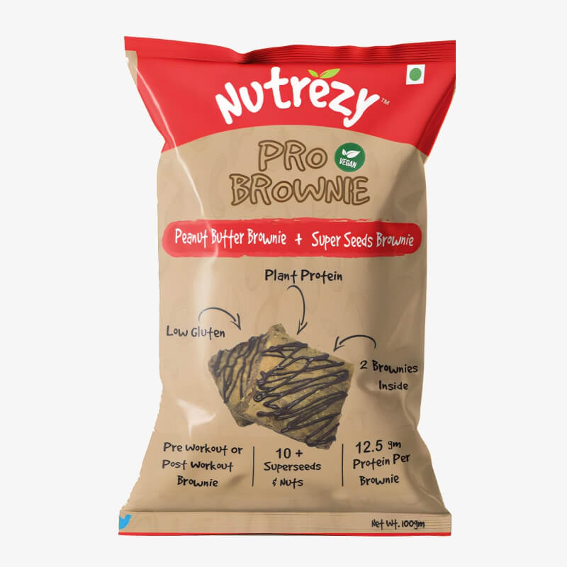 Nutrezy Pro Brownie 100Gm