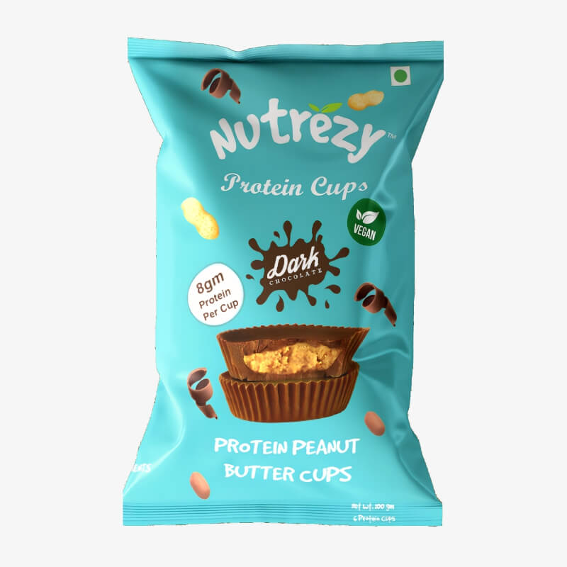 Nutrezy Protein Peanut Butter Cups Chocolate 100Gm