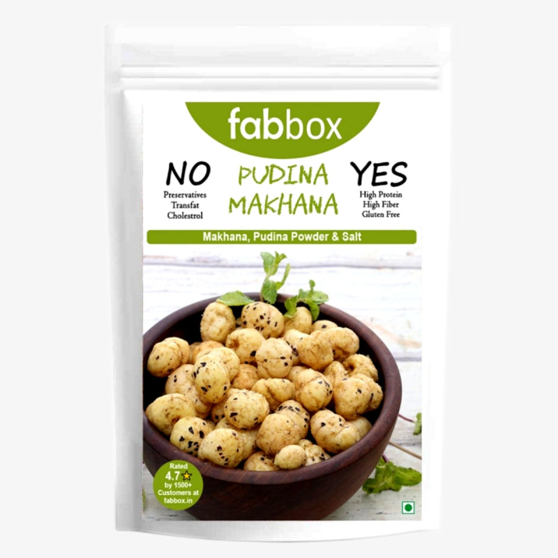 FabBox Pudina Makhana 35 Gm*3 (Pack Of 3)