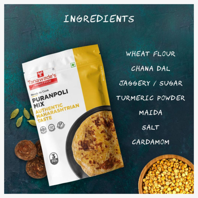 Tanawade Puran Poli Mix 200Gm