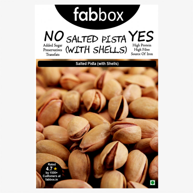 FabBox Salted Pista (With Shell) 150 Gm