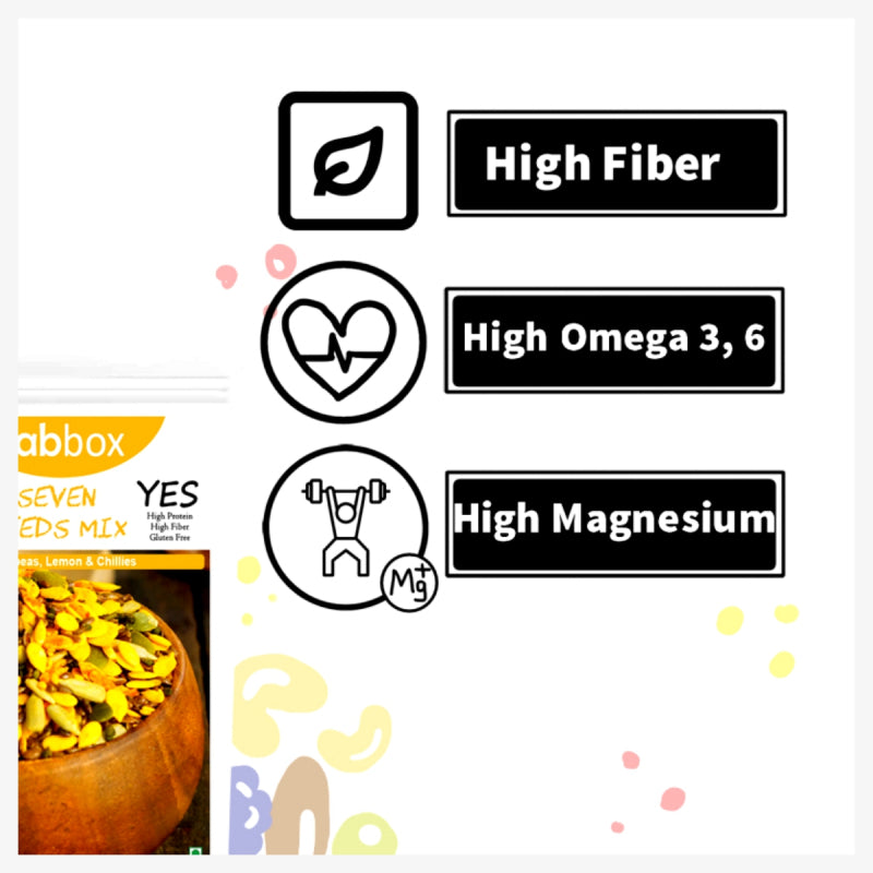 FabBox Seven Seeds Mix 70 Gm*2 (Pack Of 2)