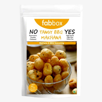 FabBox Tangy Barbeque Makhana 35 Gm*2 (Pack Of 2)