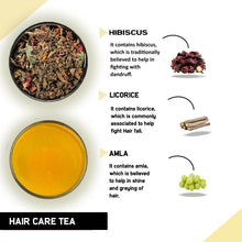 Teacurry Hair Care Tea (1 Month Pack | 30 Tea Bags) - Helps With Hair Growth, Shine, Repair & Strength