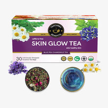 Teacurry Skin Glow Tea (1 Month Pack | 30 Tea Bags) - Helps In Skin Nourishment, Hydration & Detoxification