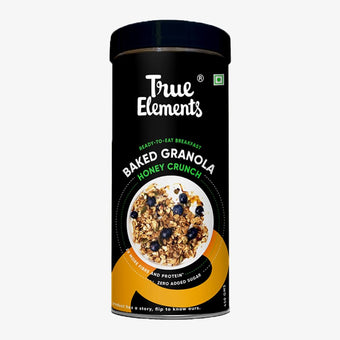 True Elements Baked Granola Honey Crunch 450Gm