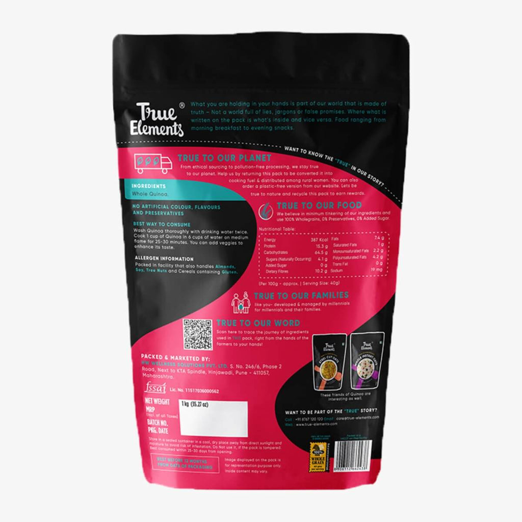 True Elements Quinoa 1Kg