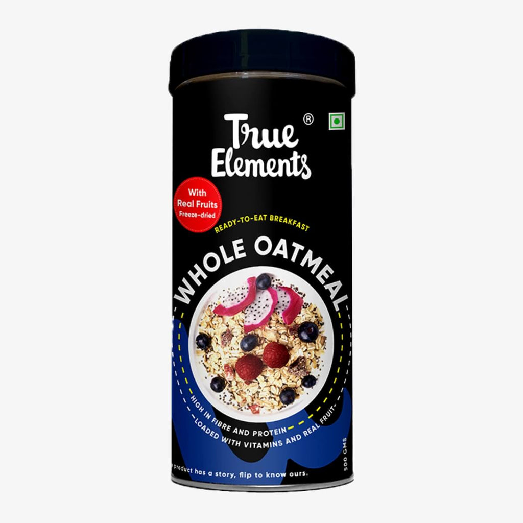 True Elements Whole Oatmeal 500Gm